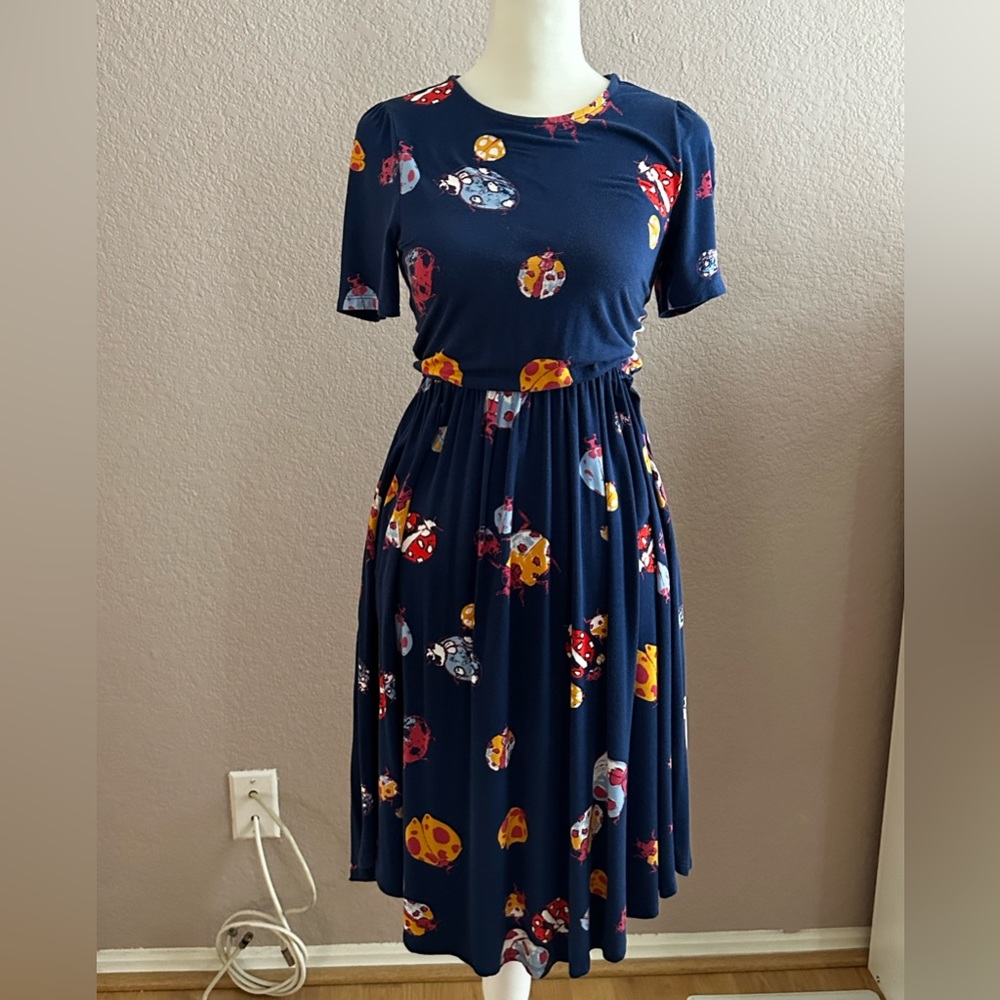Modcloth Ladybug dress size XXS